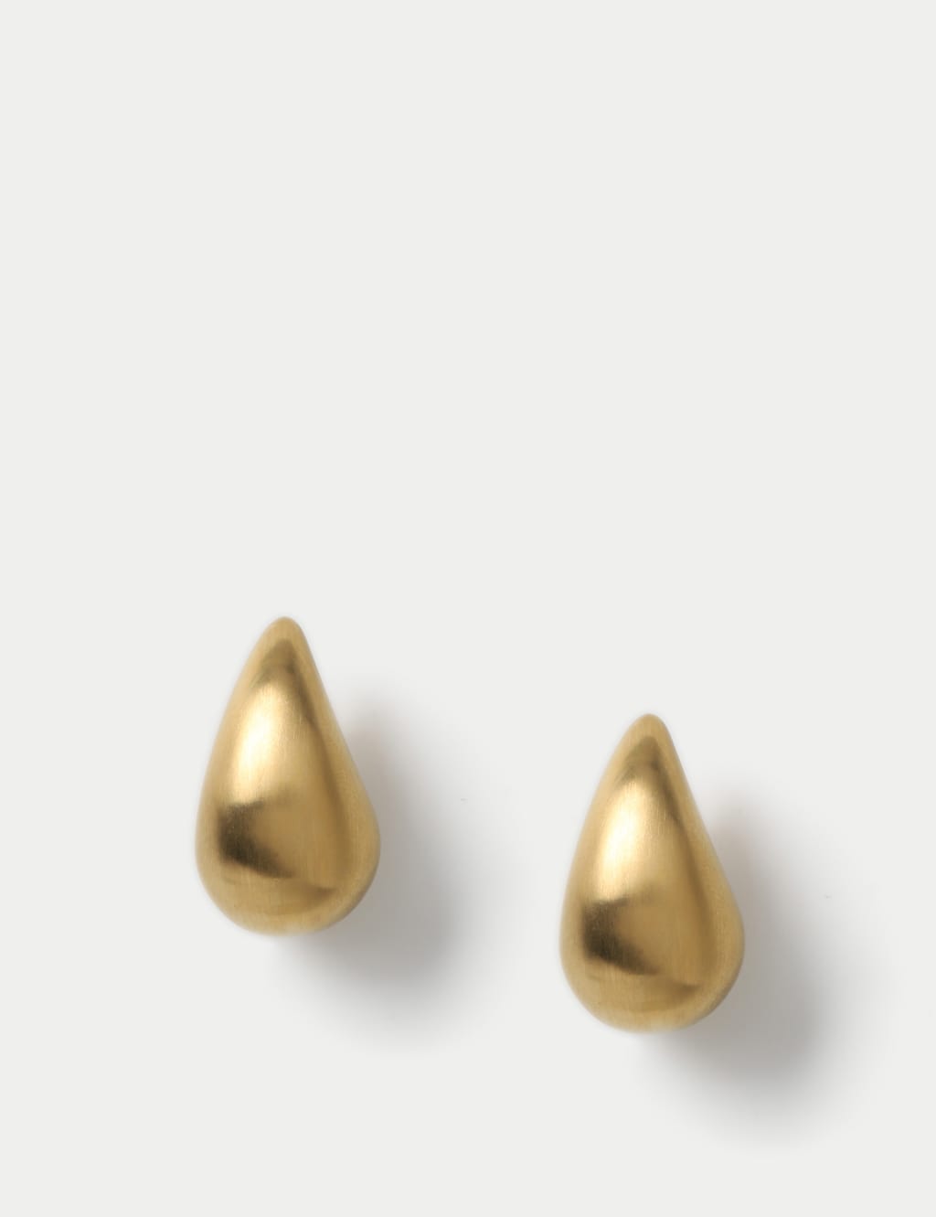 Brushed Dome Earrings