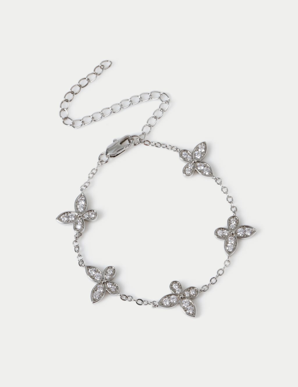 Platinum Plated Butterfly Wristwear