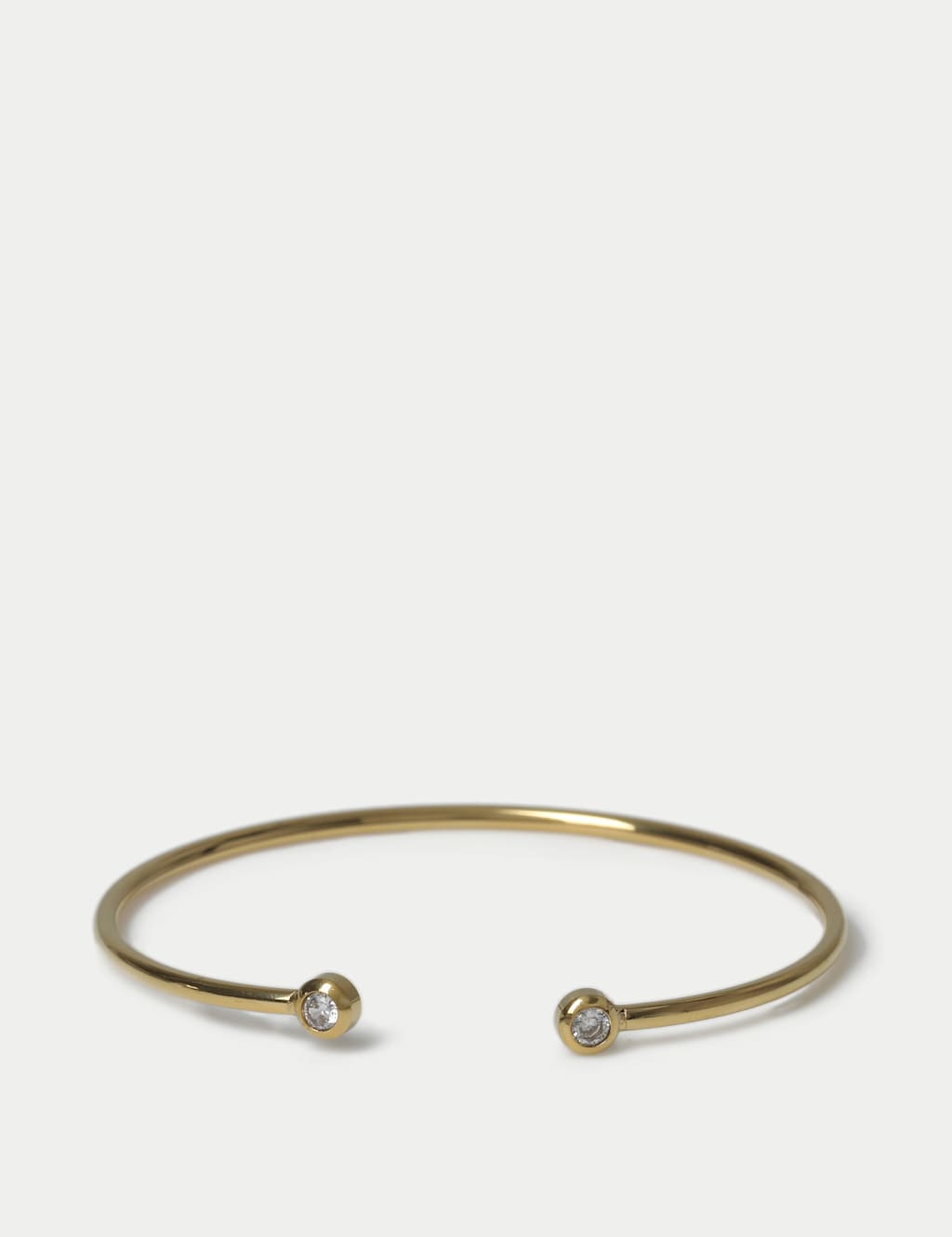 Cubic Zirconia Open Cuff