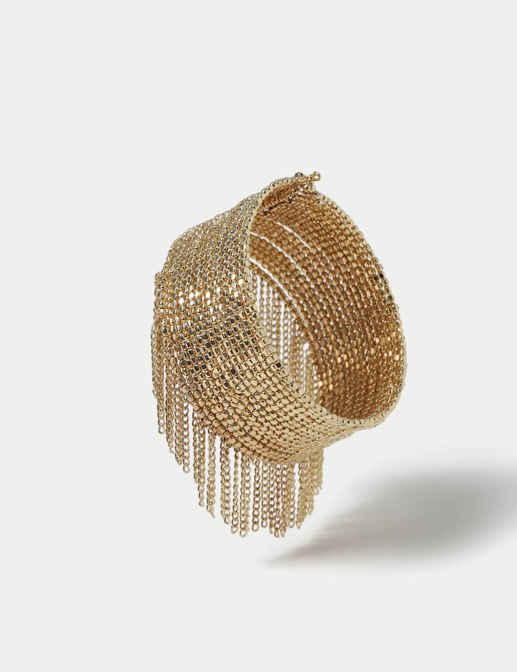Beaded Fringe Cuff