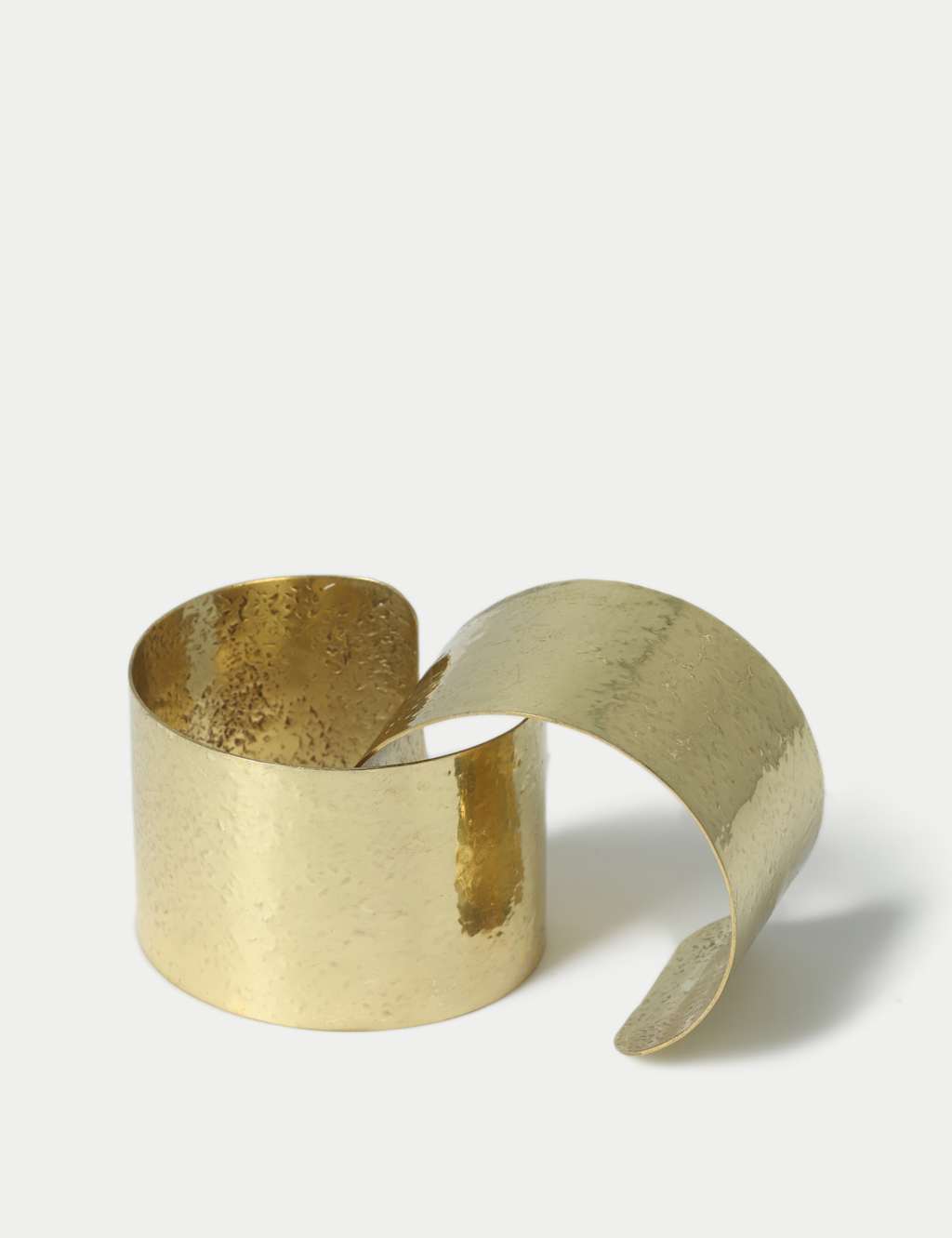 2 Pack Hammered Texture Cuff Set