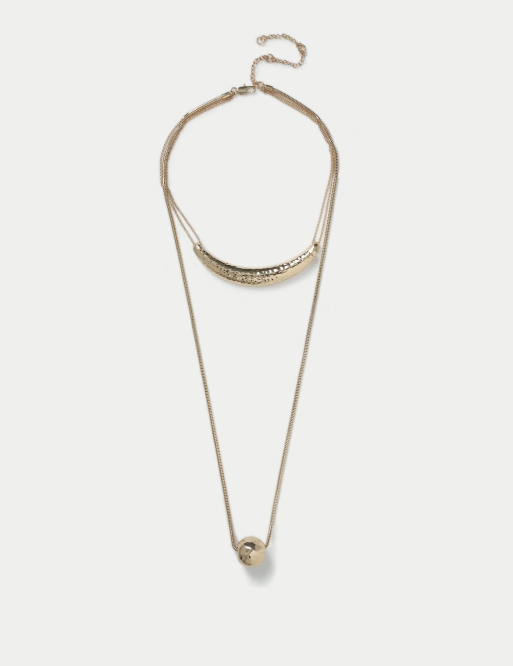 Torc Pendant Layer Necklace