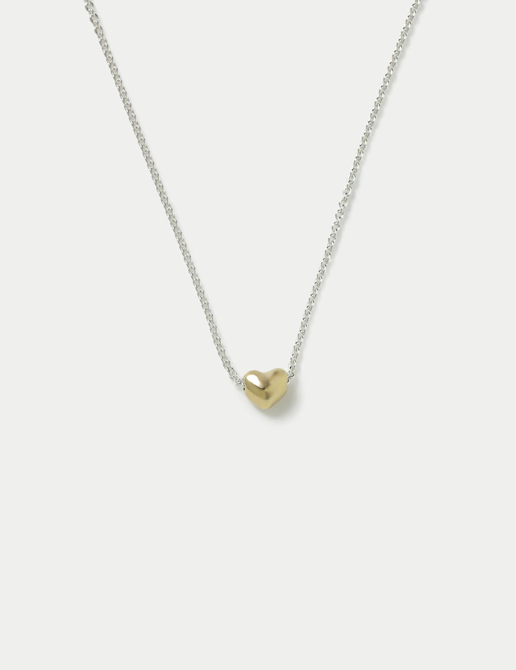 925 Sterling Silver Heart Necklace