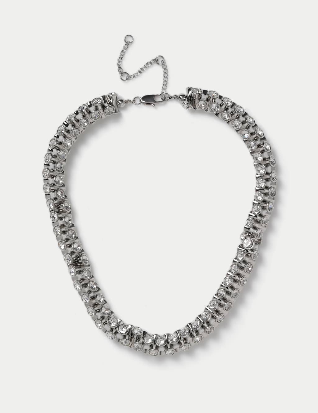 Rhinestone Cone Rope Neckwear