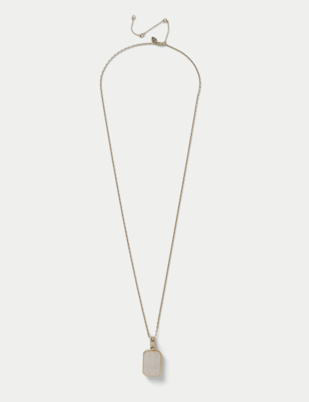 Per Una Natural Stone Long Pendant Necklace Gold