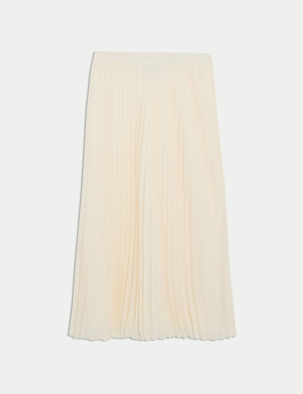 Plissé Pleated Midaxi Skirt