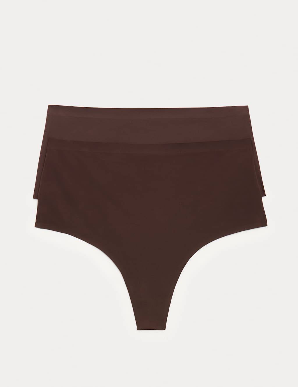 Body By M&S Women's 2 Pack Body Invisibles No VPL Shaping Thongs - 8 - Zircon