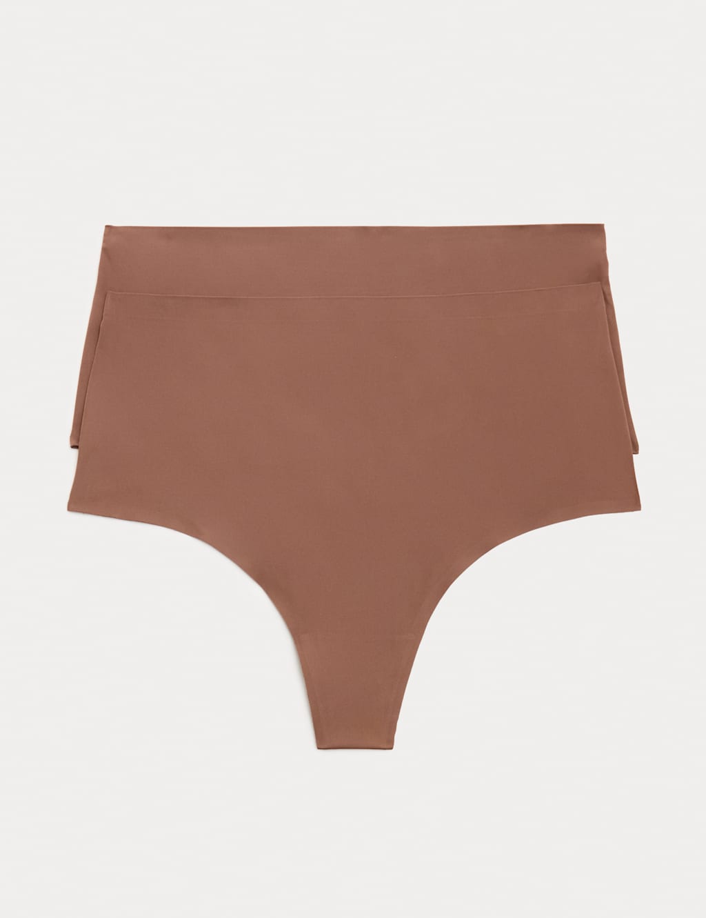 Body By M&S Women's 2 Pack Body Invisibles No VPL Shaping Thongs - 8 - Jasper