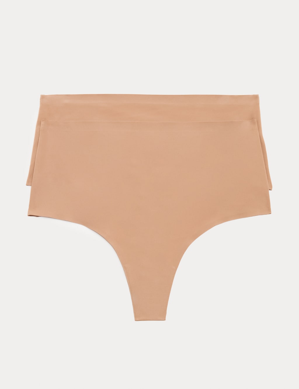 Body By M&S Women's 2 Pack Body Invisibles No VPL Shaping Thongs - 14 - Sunstone