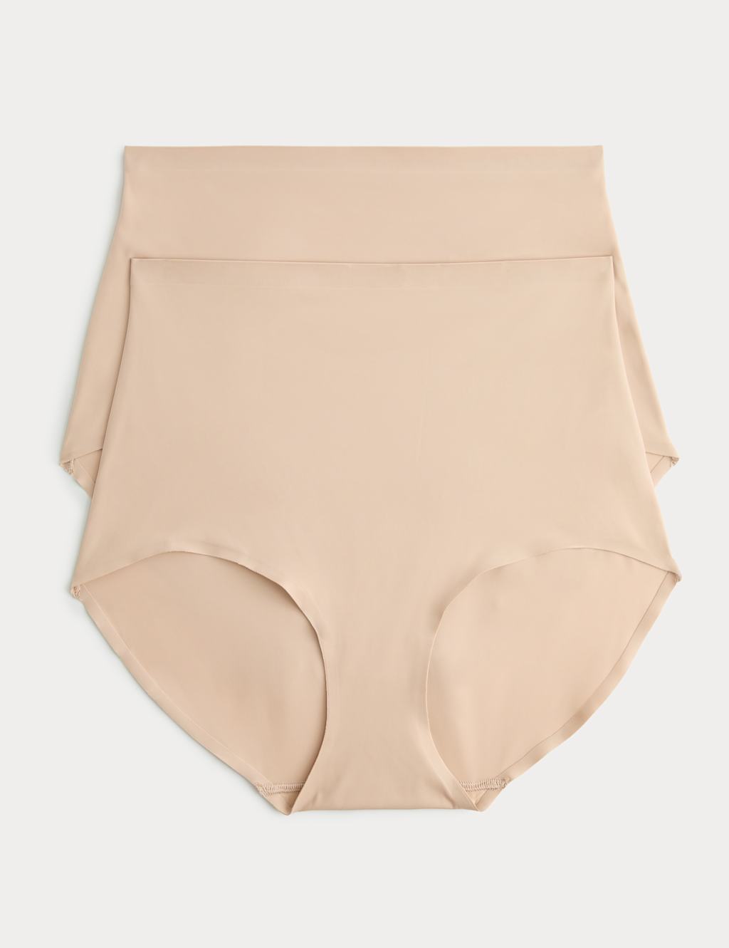 Body By M&S Women's 2 Pack Body Invisibles No VPL Shaping Briefs - 22 - Opal