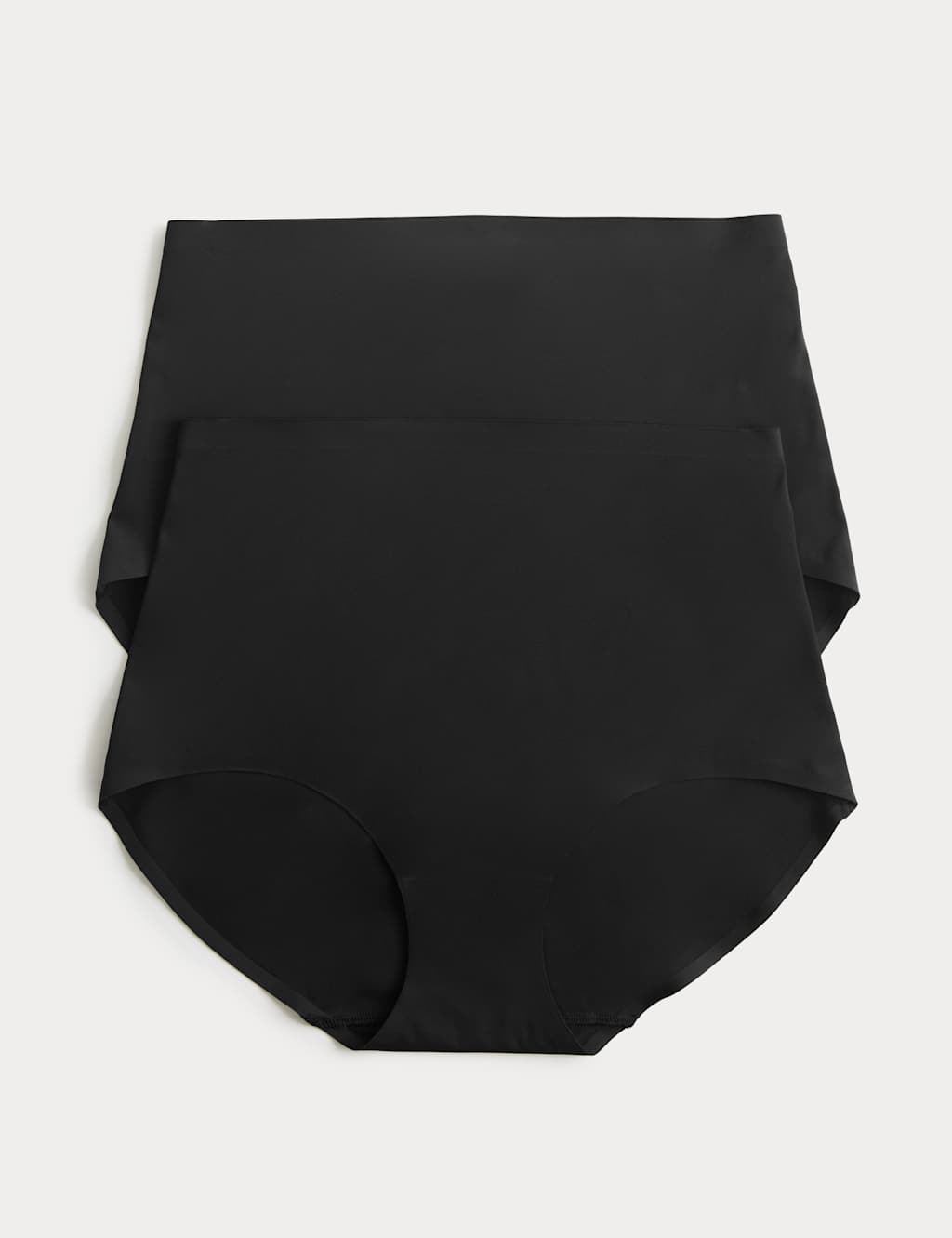 Body By M&S Women's 2 Pack Body Invisibles No VPL Shaping Briefs - 18 - Black