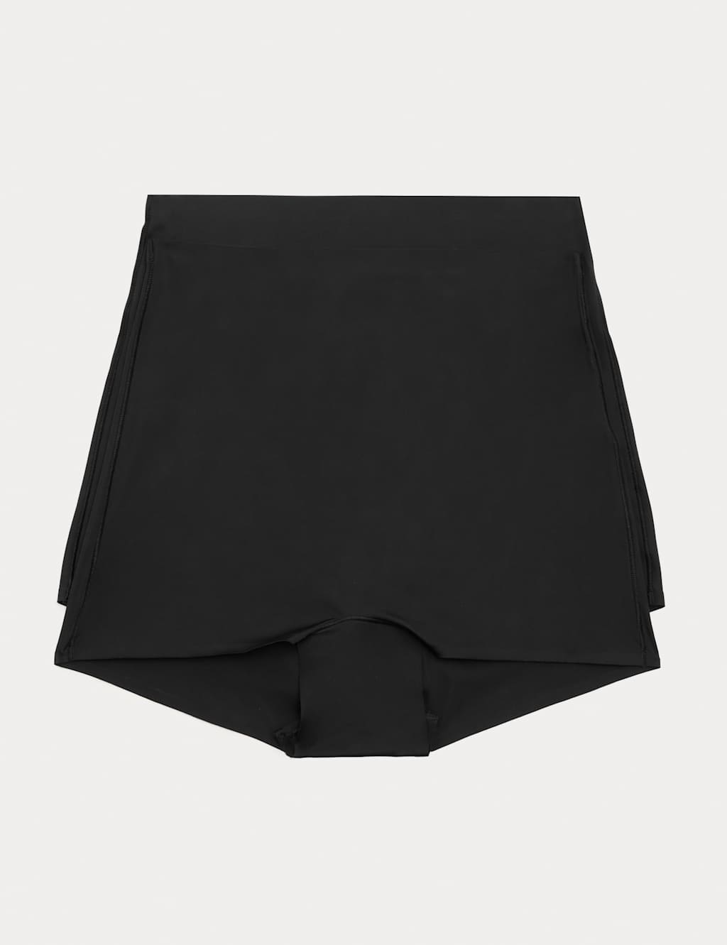 Body By M&S Women's 2 Pack Body Invisibles No VPL Shaping Shorts - 12 - Black