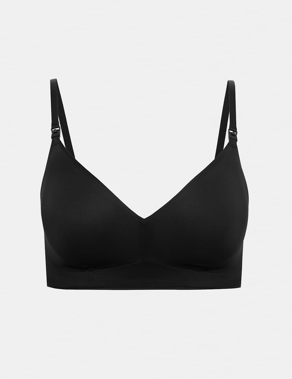 Body By M&S Women's Body Invisibles Non Wired Maternity Nursing Bra (A-H) - 36DD - Black