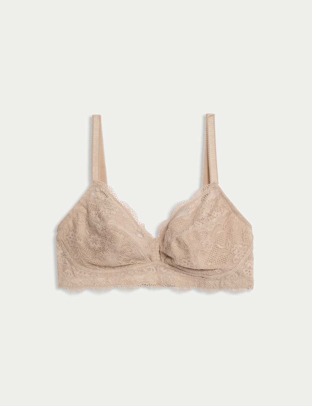 M&S Jasmine Lace Non Wired Post Surgery Bra (A-E) Rose Quartz