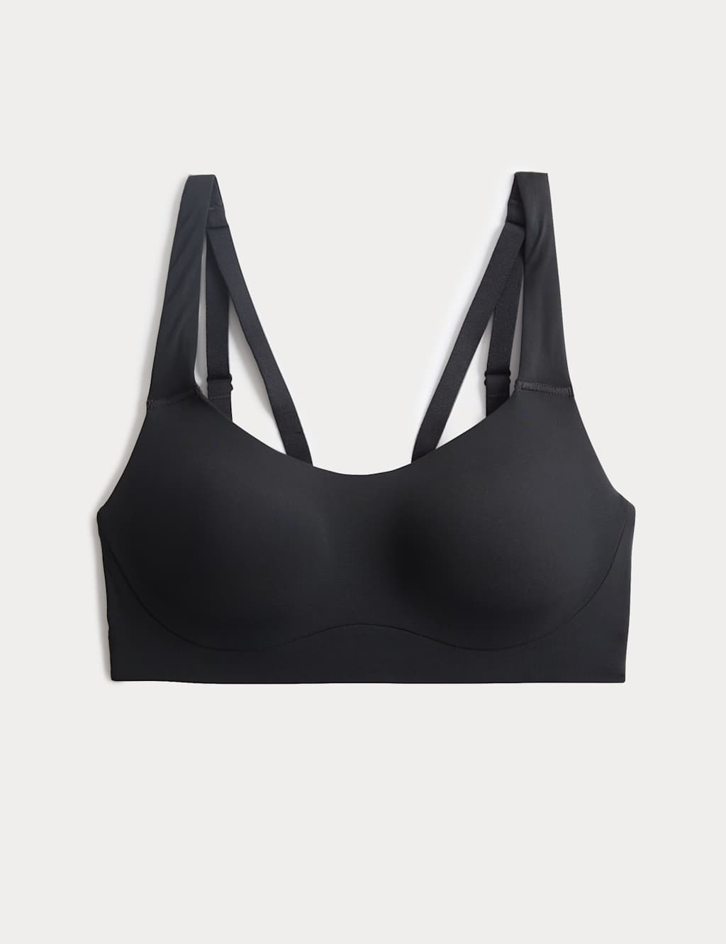 Goodmove Women's Flexifit Medium Support Sports Bra (A-E) - 40B - Black