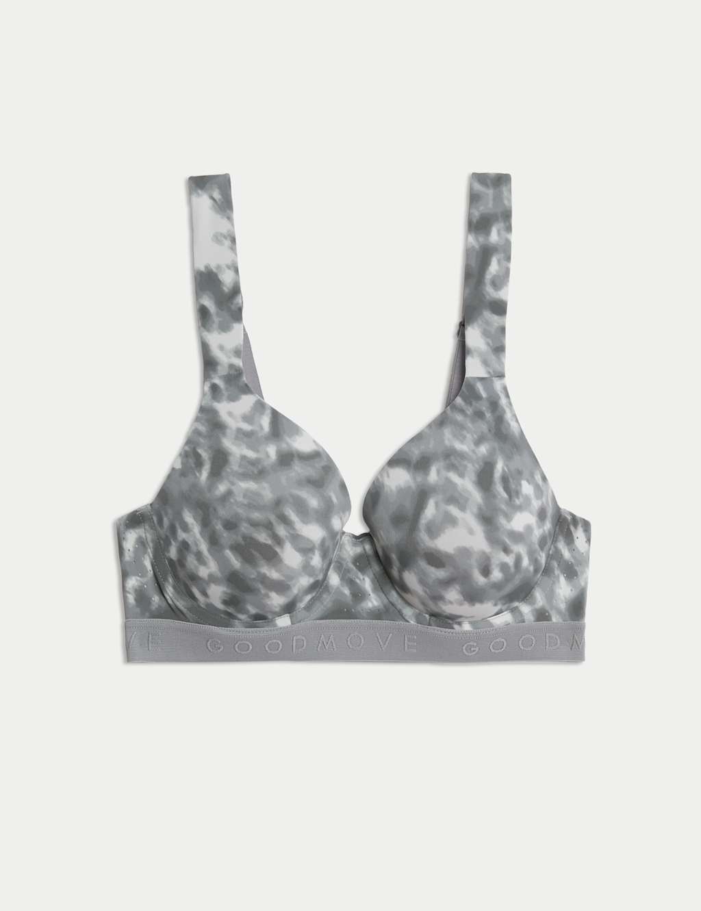 Medium Support Sports Hybrid T-Shirt Bra (A-E)
