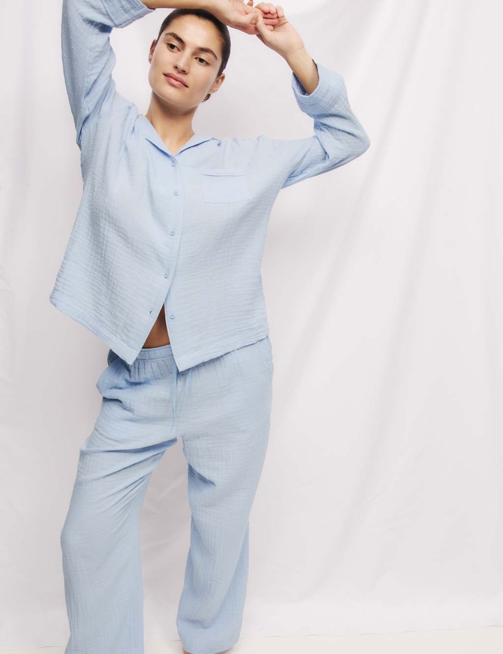 Pure Cotton Muslin Cool Comfort™ Pyjamas