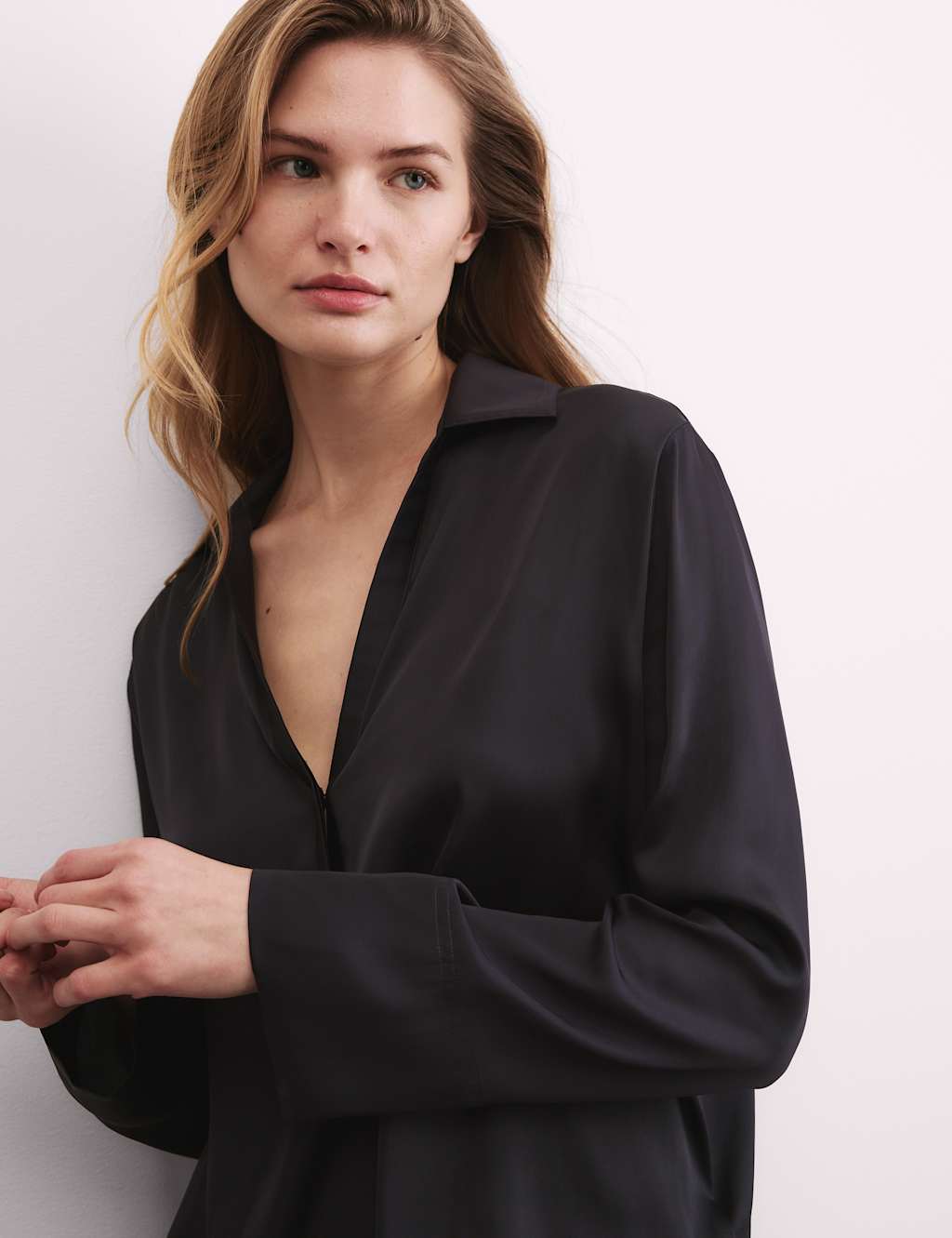 Satin Pyjama Top
