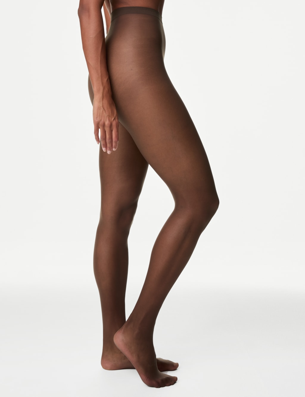 2pk 7 Denier Body Shaping Sheer Tights