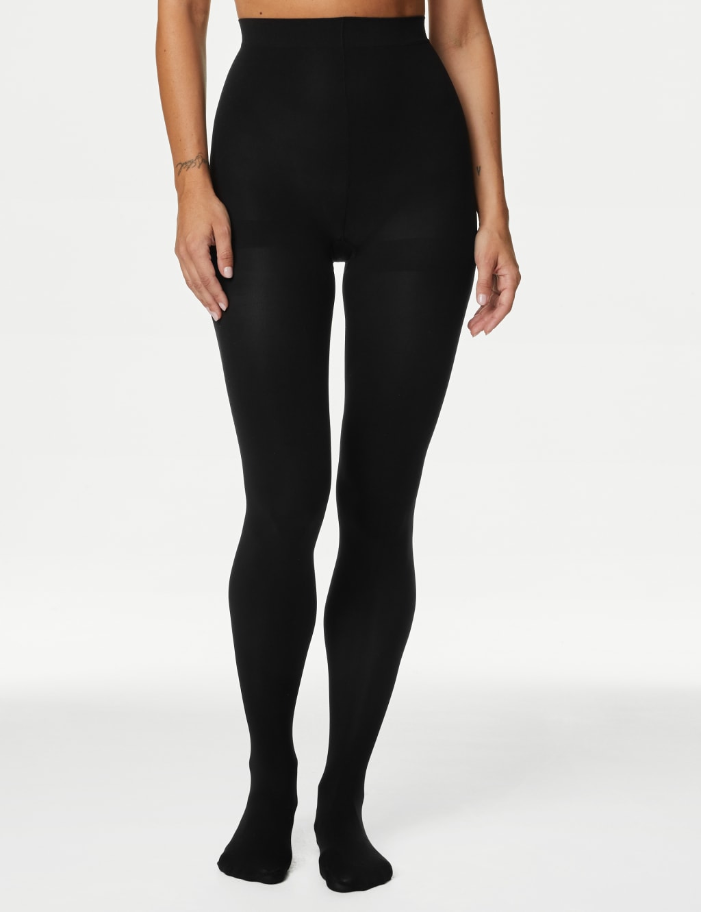 M&S Collection Women's 3pk 60 Denier Body Sensor™ Tights - X - Black, Dark Claret,Grey Mix,Navy,Black,Chocolate Mix