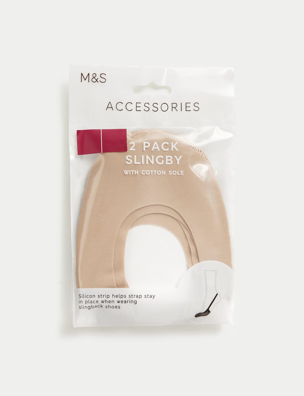 2pk Cotton Blend Slingbies