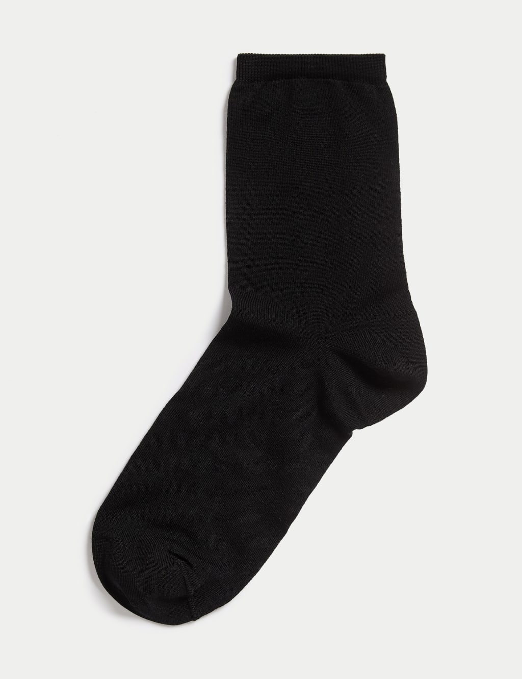 Mercerised Cotton Ankle High Socks