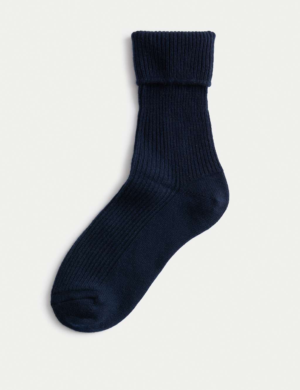 Autograph Pure Cashmere Socks Navy