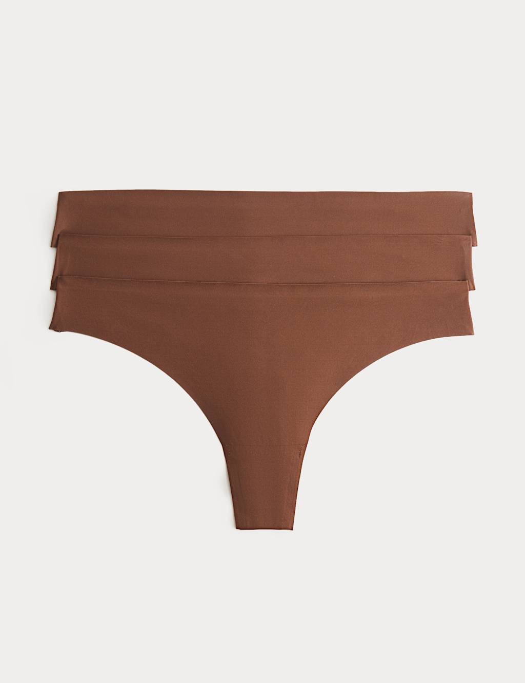 Body By M&S Women's 3 pack Body Invisibles No VPL Thongs - 14 - Jasper