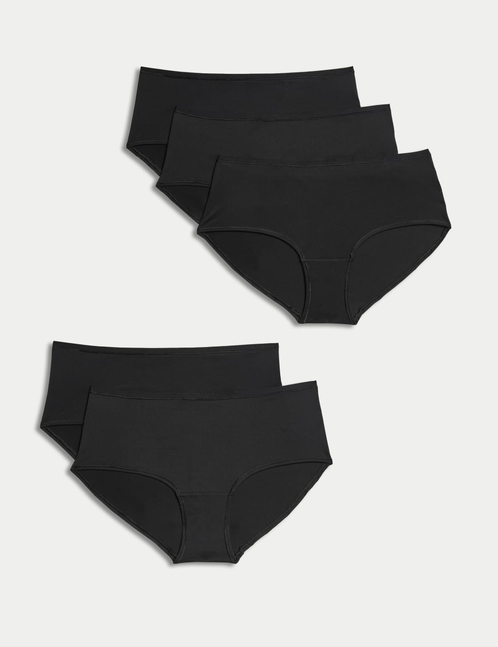 5pk No VPL Low Rise Shorts