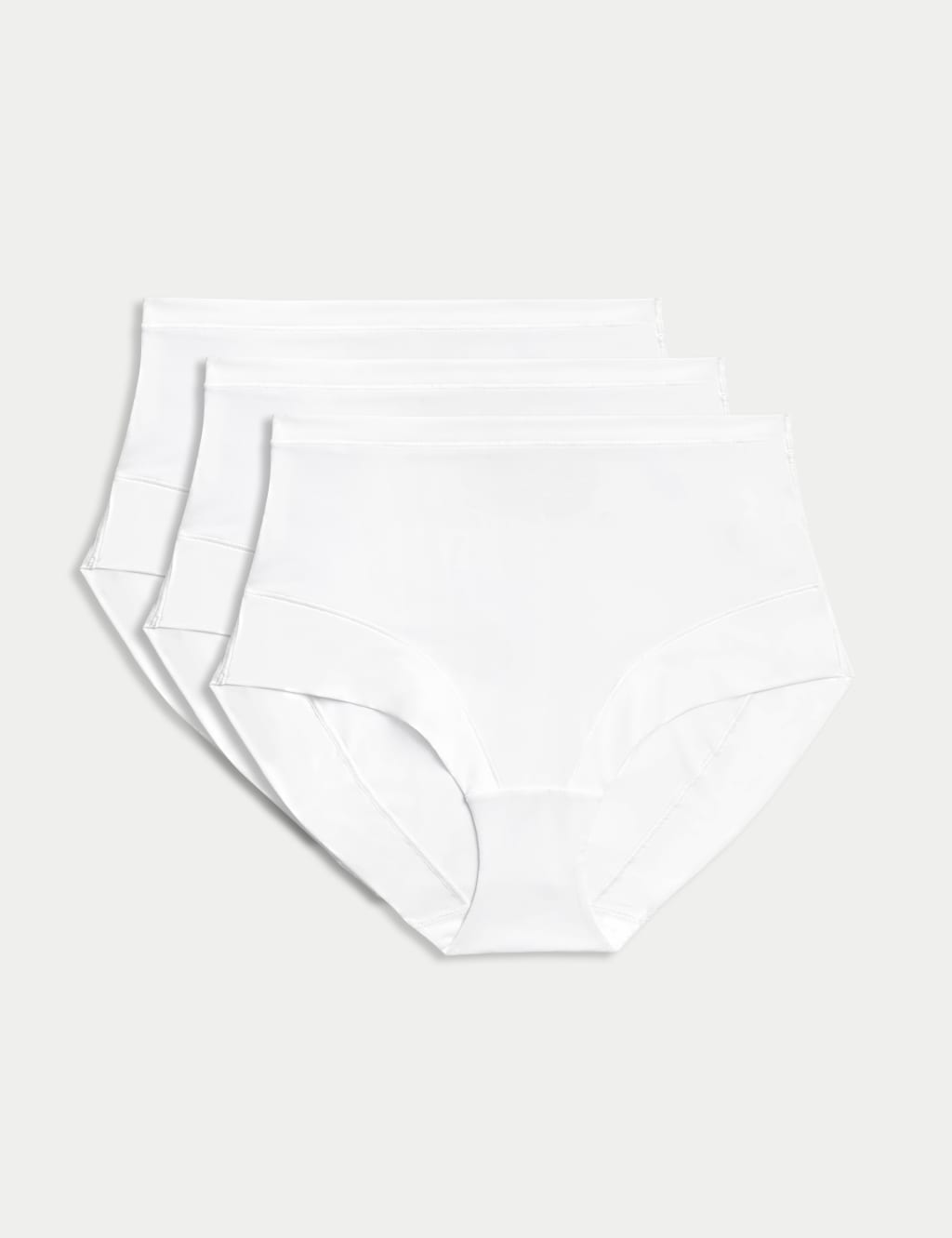 Body by M&S 3pk Flexifit Modal Full Briefs White