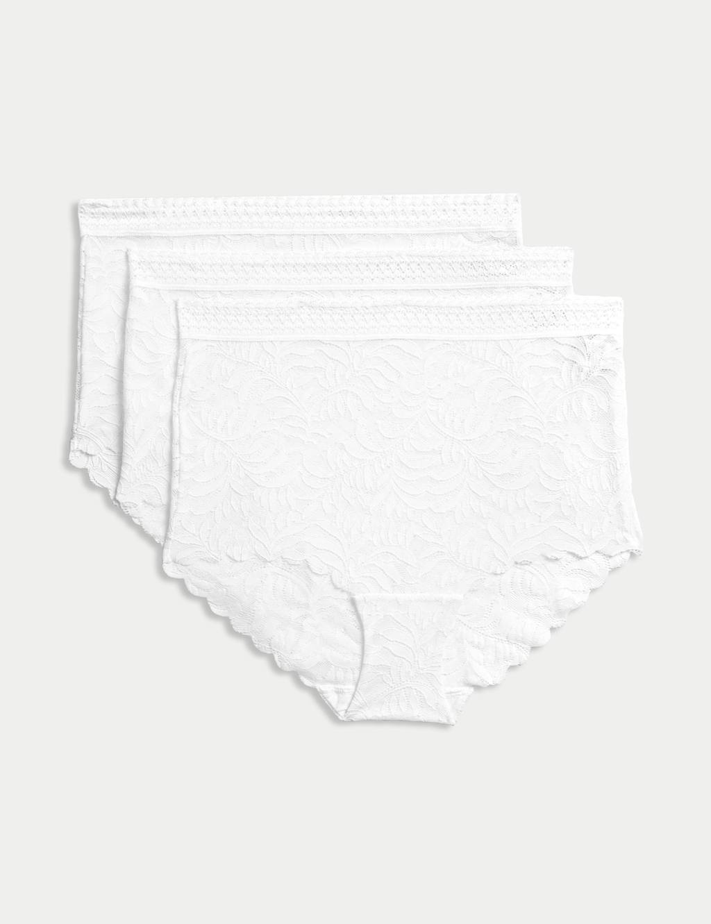3pk Flexifit™ Lace Full Briefs