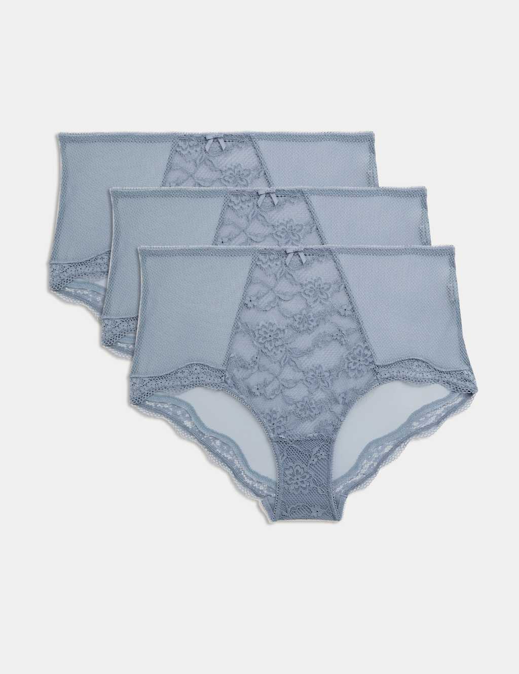 3pk Lace High Rise Shorts