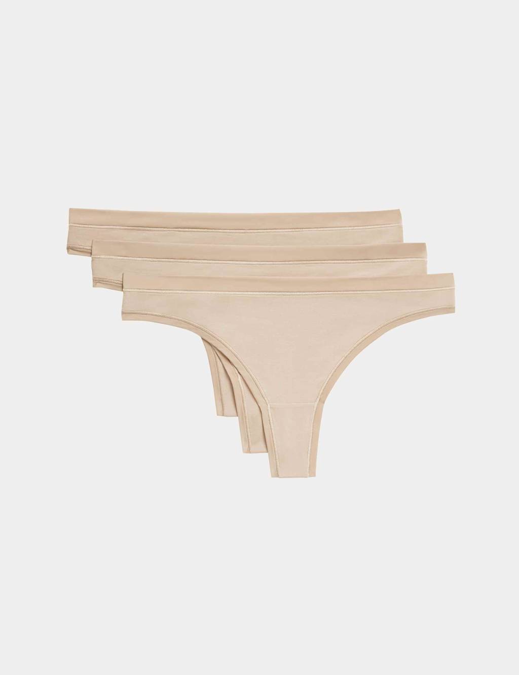 Body by M&S 3pk Flexifit Thongs Rose Quartz