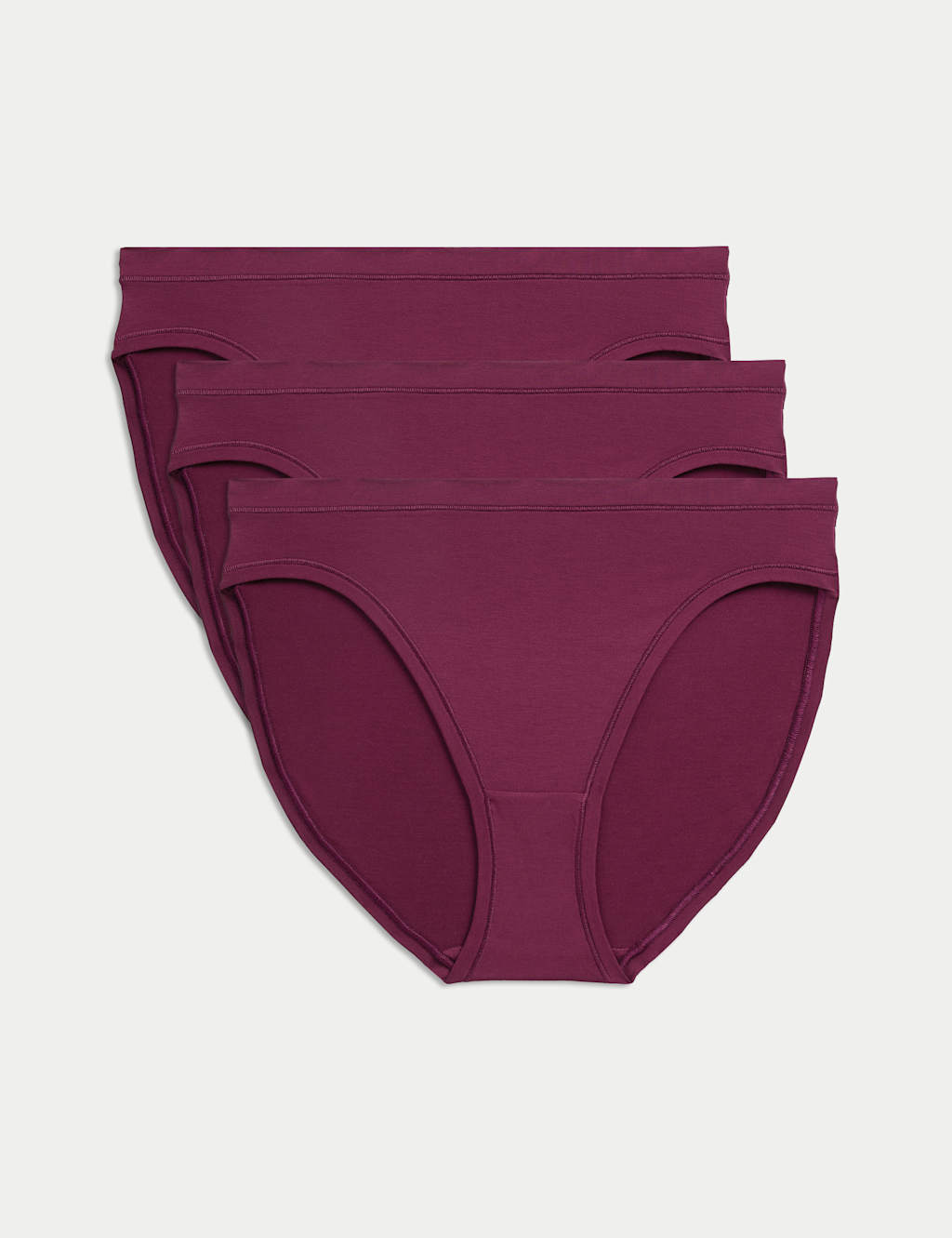 3pk Flexifit™ Modal High Leg Knickers