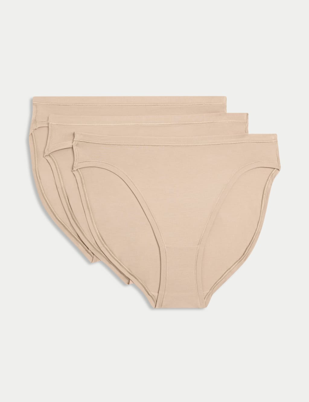 3pk Flexifit™ Modal High Leg Knickers