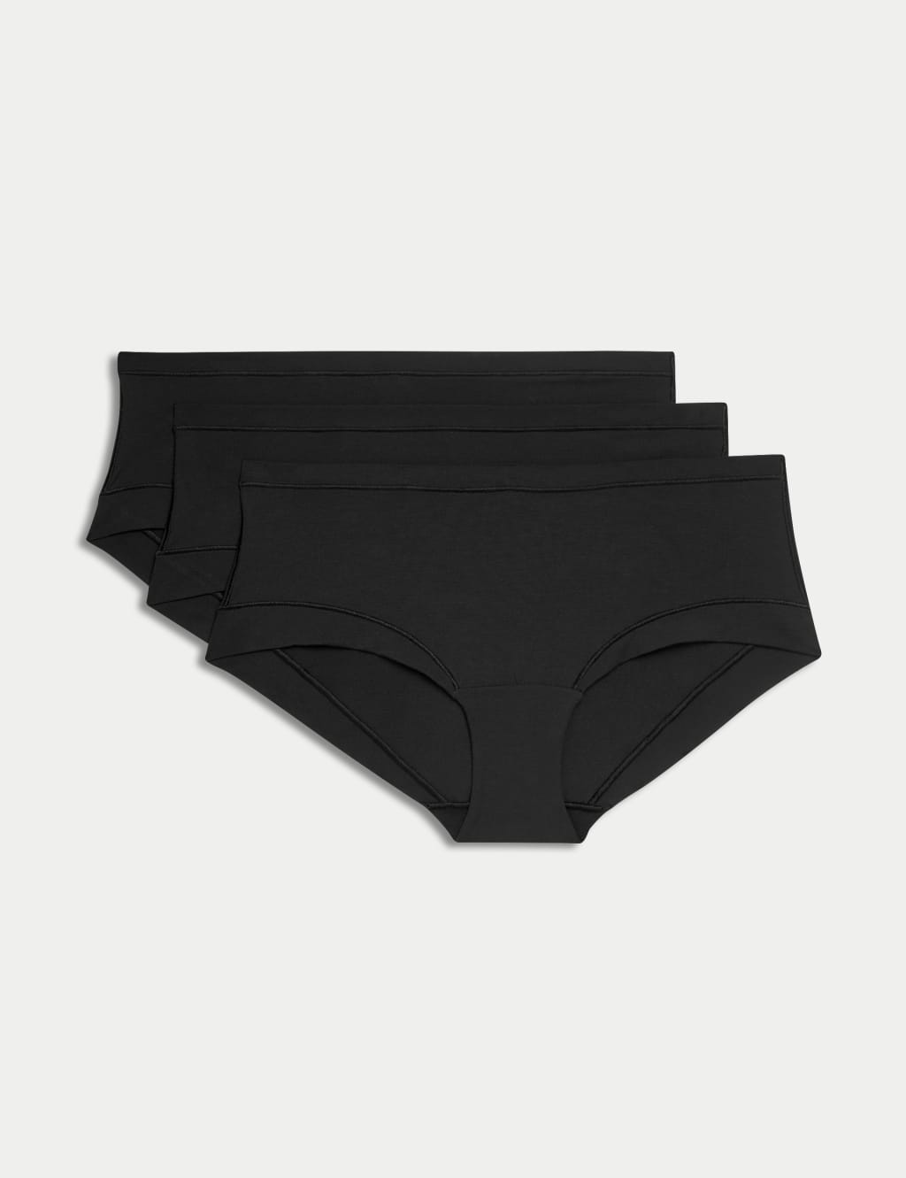 3pk Flexifit™ Modal  Low Rise Shorts