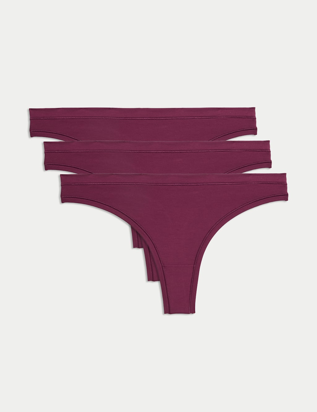 3pk Flexifit™ Modal Thongs