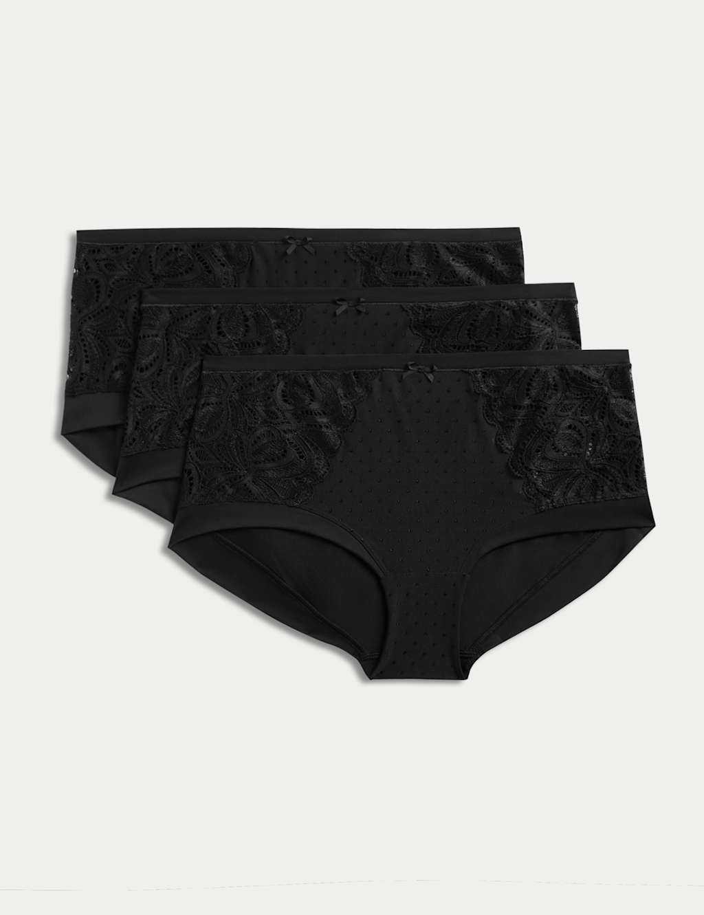 3pk Amelia Lace High Rise Shorts