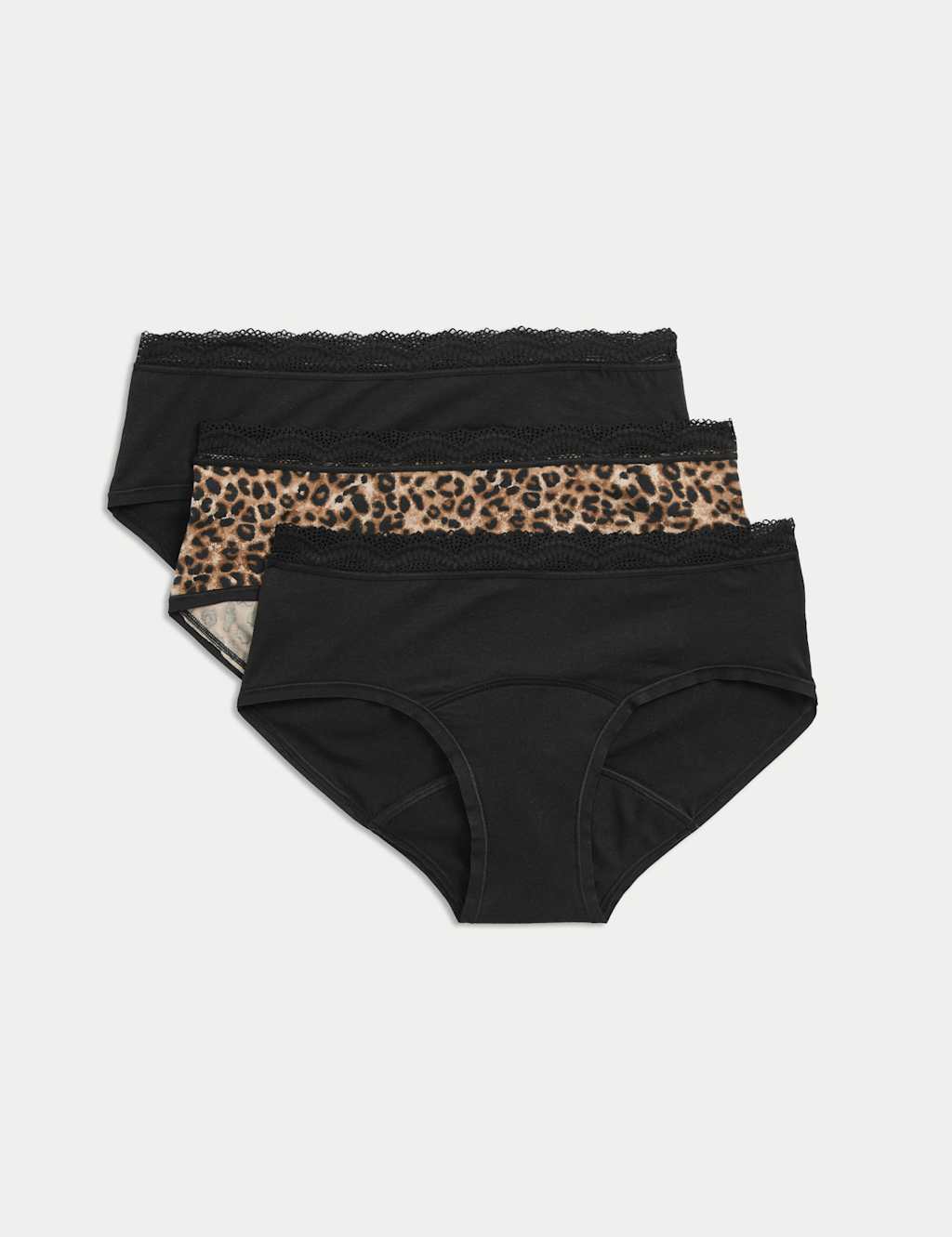 3pk Heavy Absorbency Period Knicker Shorts