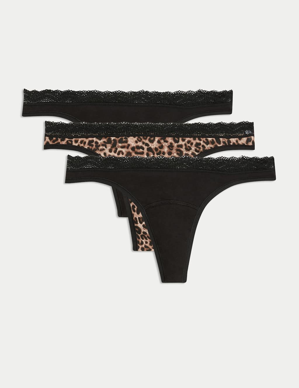 3pk Light Absorbency Period Thongs