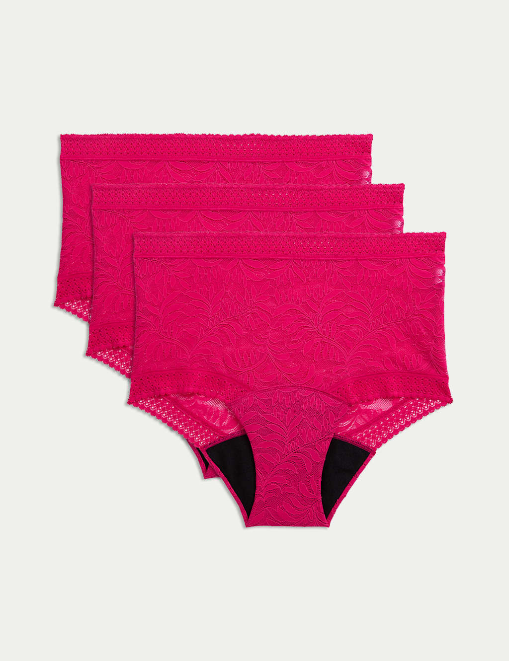 3pk Heavy Absorbency Period Full Briefs