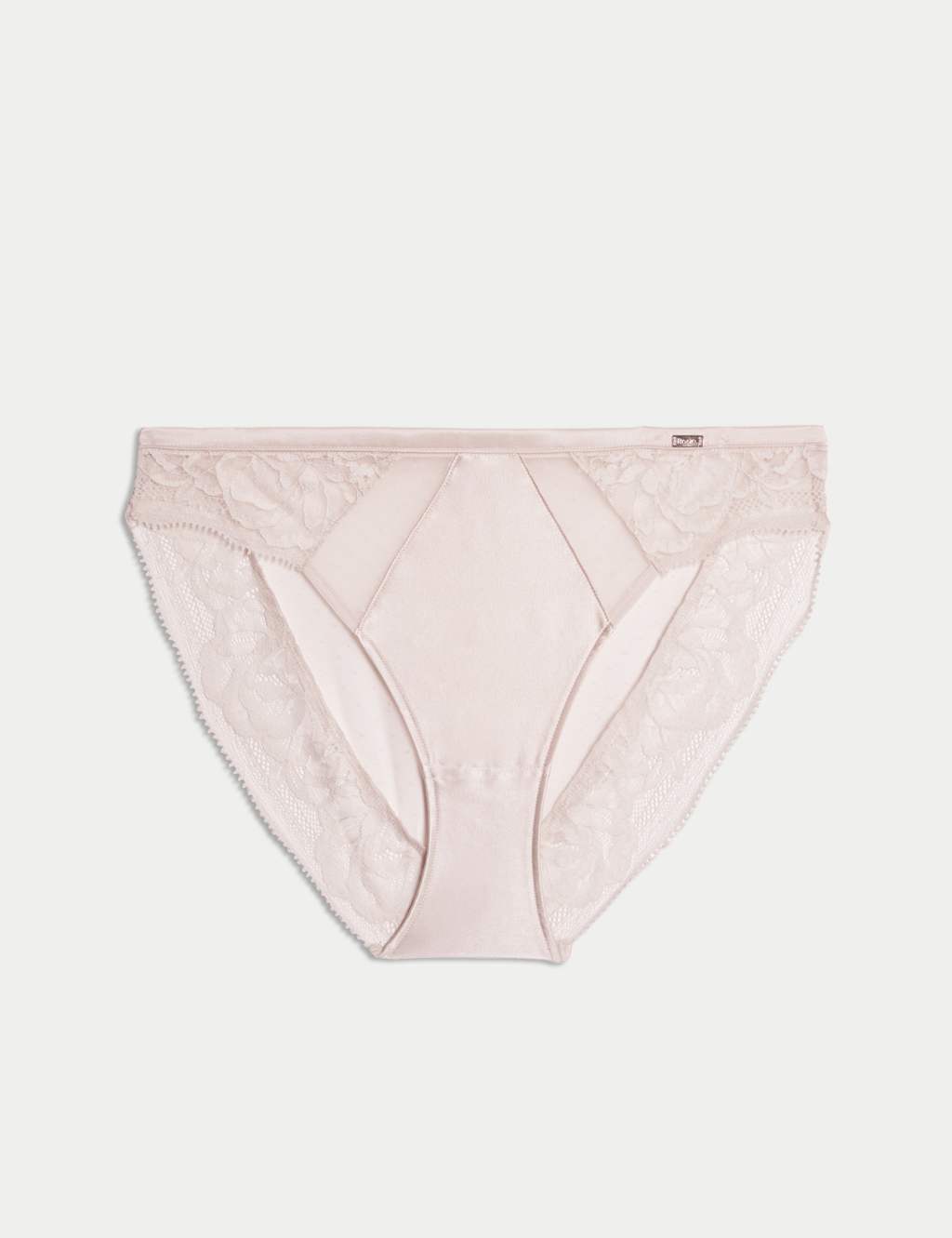 Silk & Lace High Leg Knickers