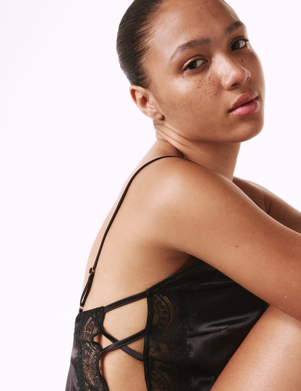 Satin & Lace Slip