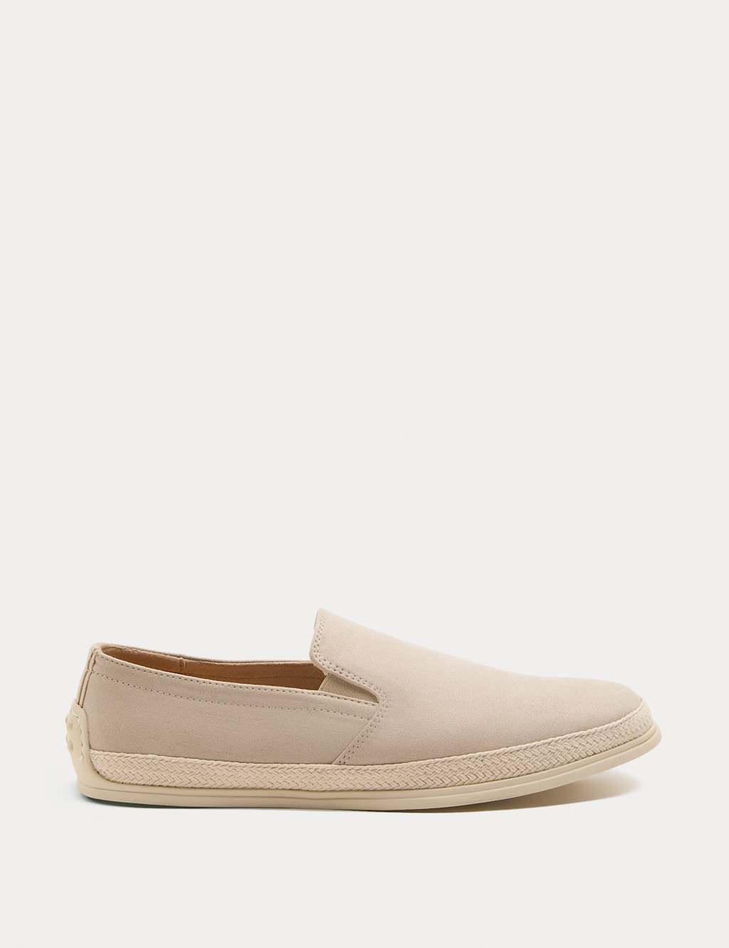 M&S Men's Jute Espadrilles - 7 - Stone
