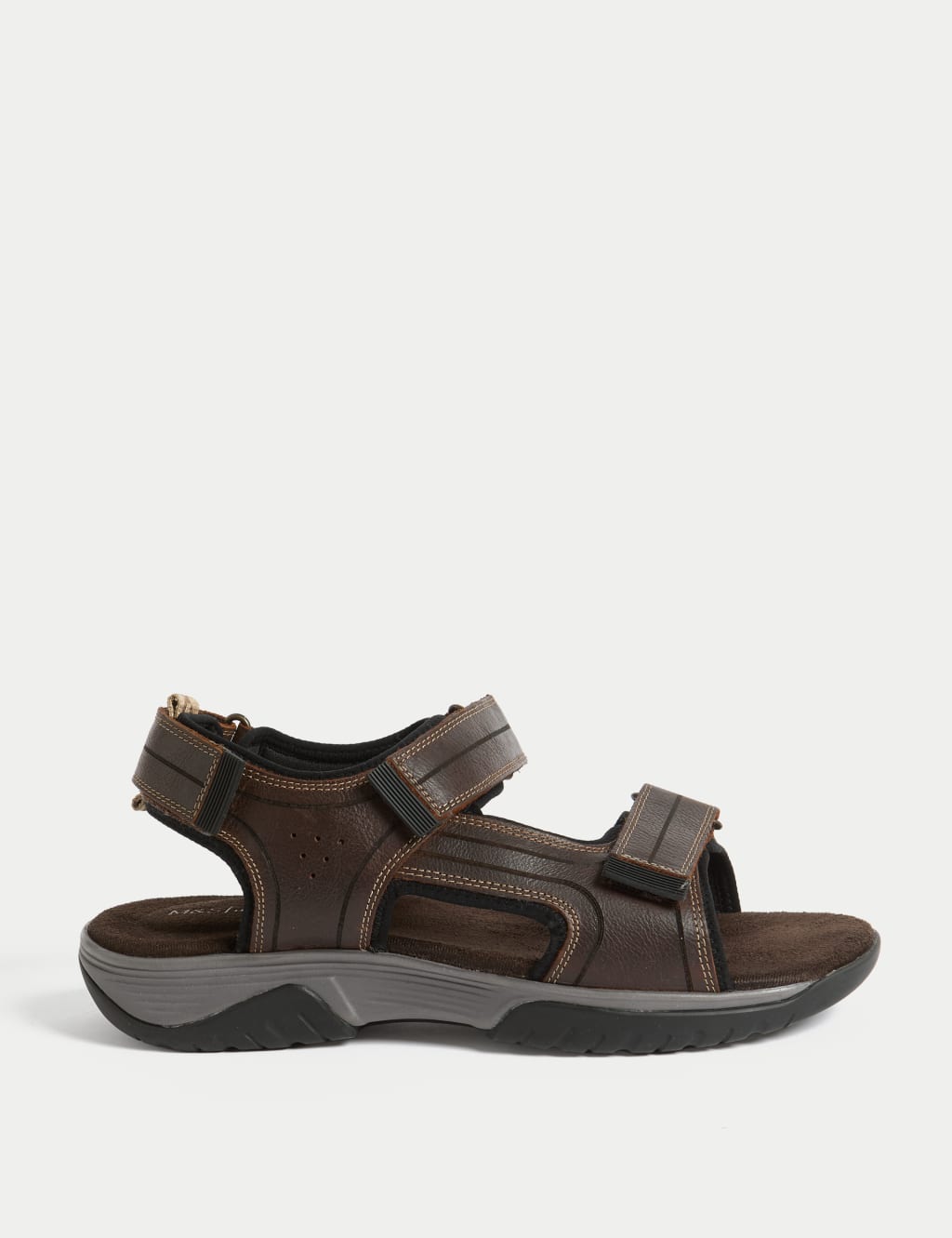 Leather Riptape Sandals
