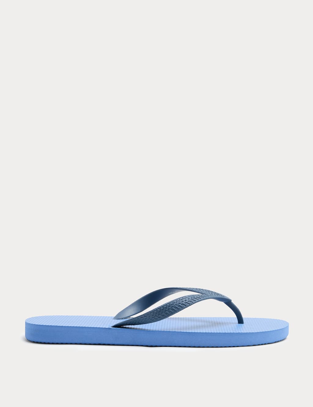M&S Men's Flip Flops - 9 - Blue Mix