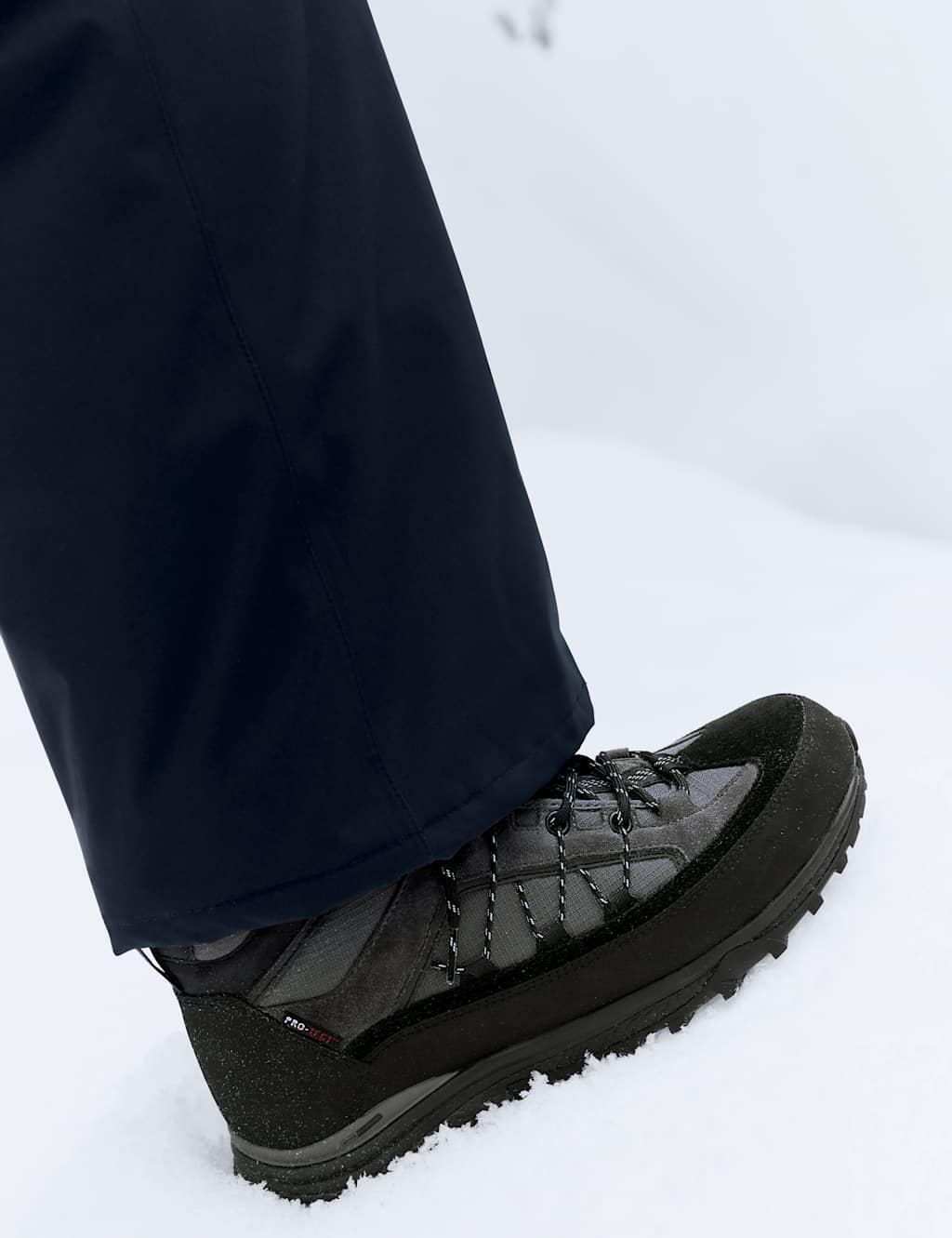 M&S Waterproof Walking Boots Charcoal Mix