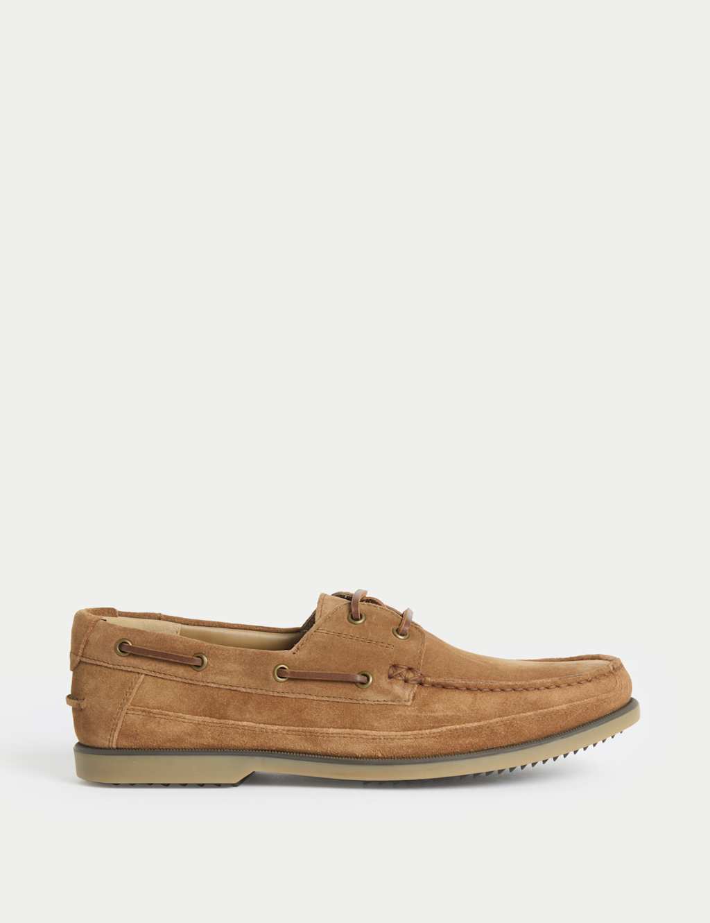 Suede Slip-On Deck Shoes