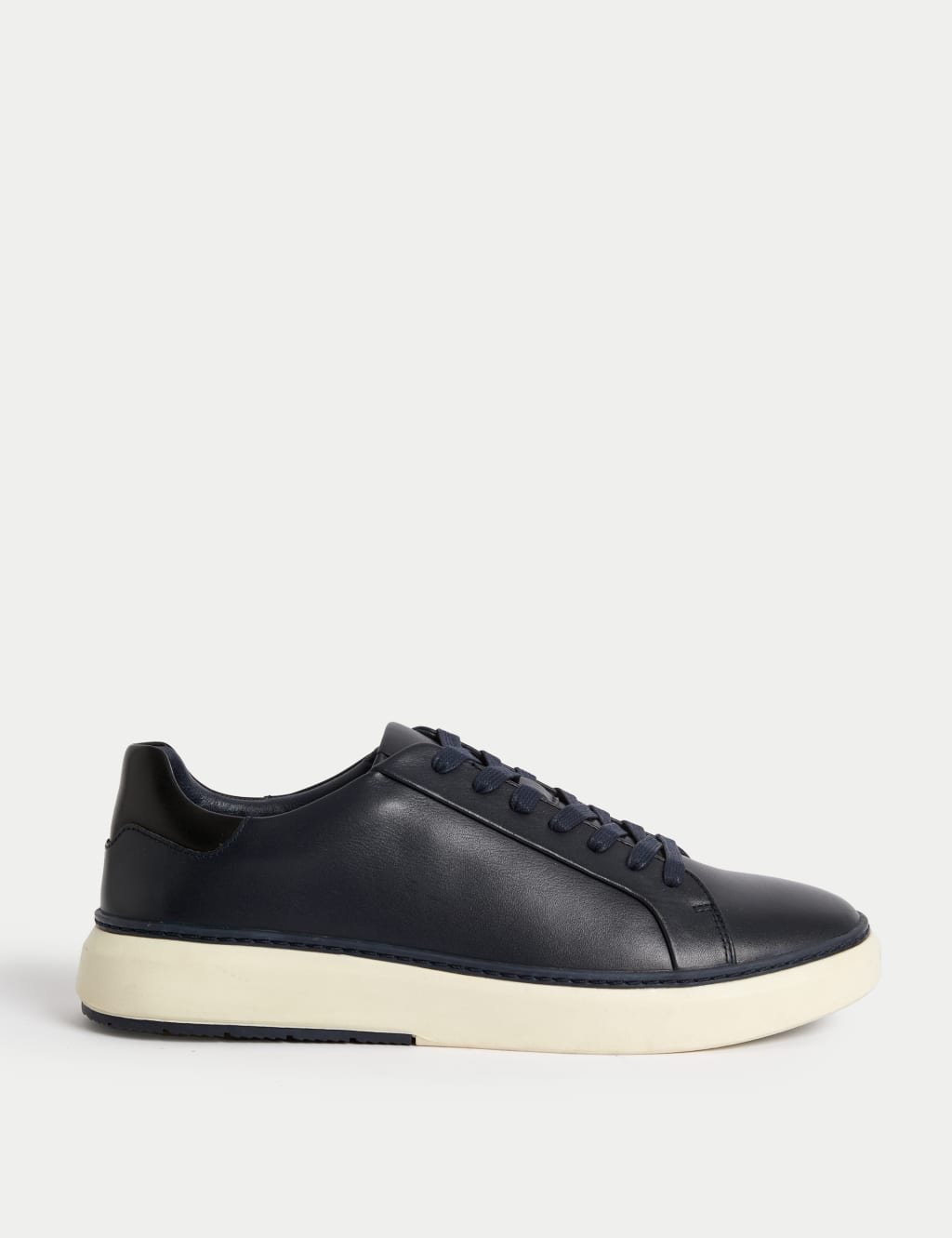 Airflex™ Leather Lace Up Trainers