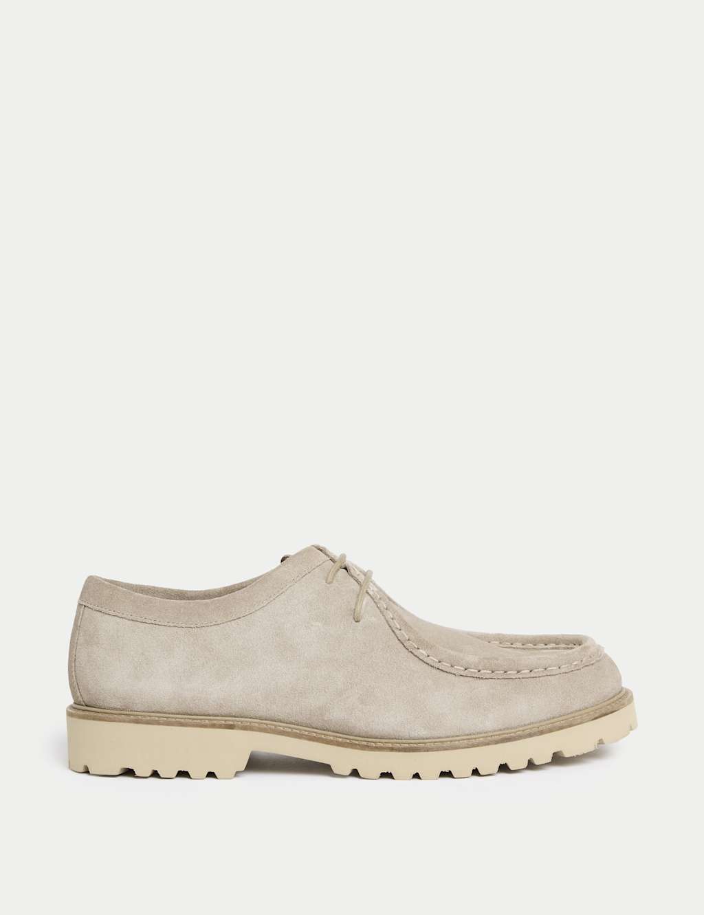 Suede Cleated Loafers
